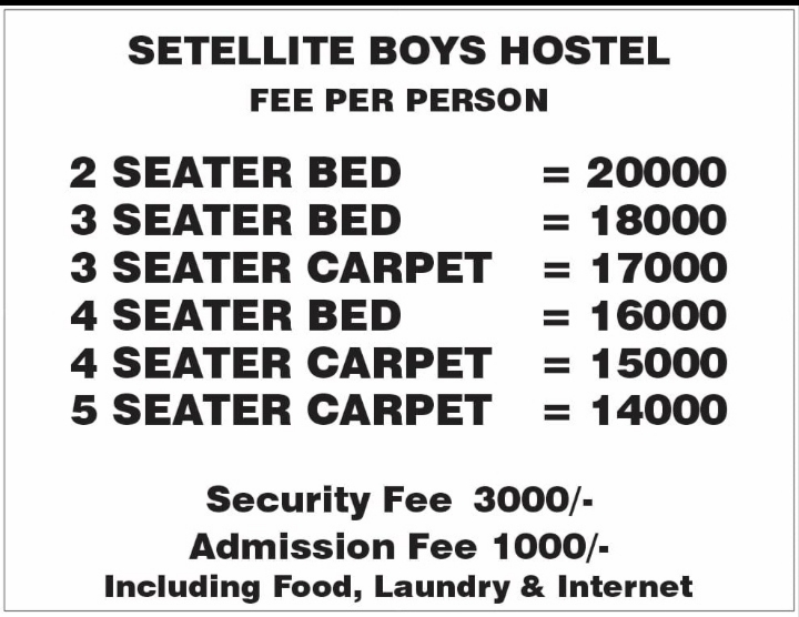 Sattelite Boys hostel Rawalpindi